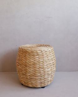 Puff de Palha de Taboa Trama V Barril