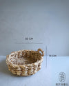 Cesto de Palha de Taboa Com Alça