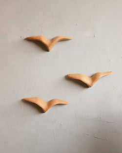 Trio de andorinha de Cerâmica