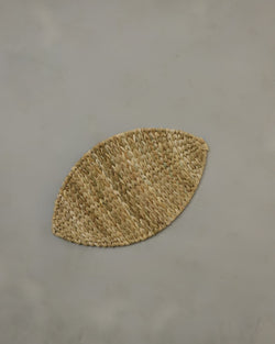 Folha Decorativa de Palha de Taboa P 40cm