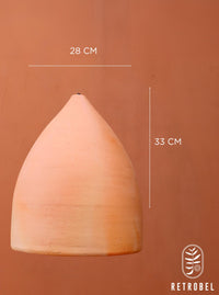 Luminária Pendente de Cerâmica Baiana Tabatinga