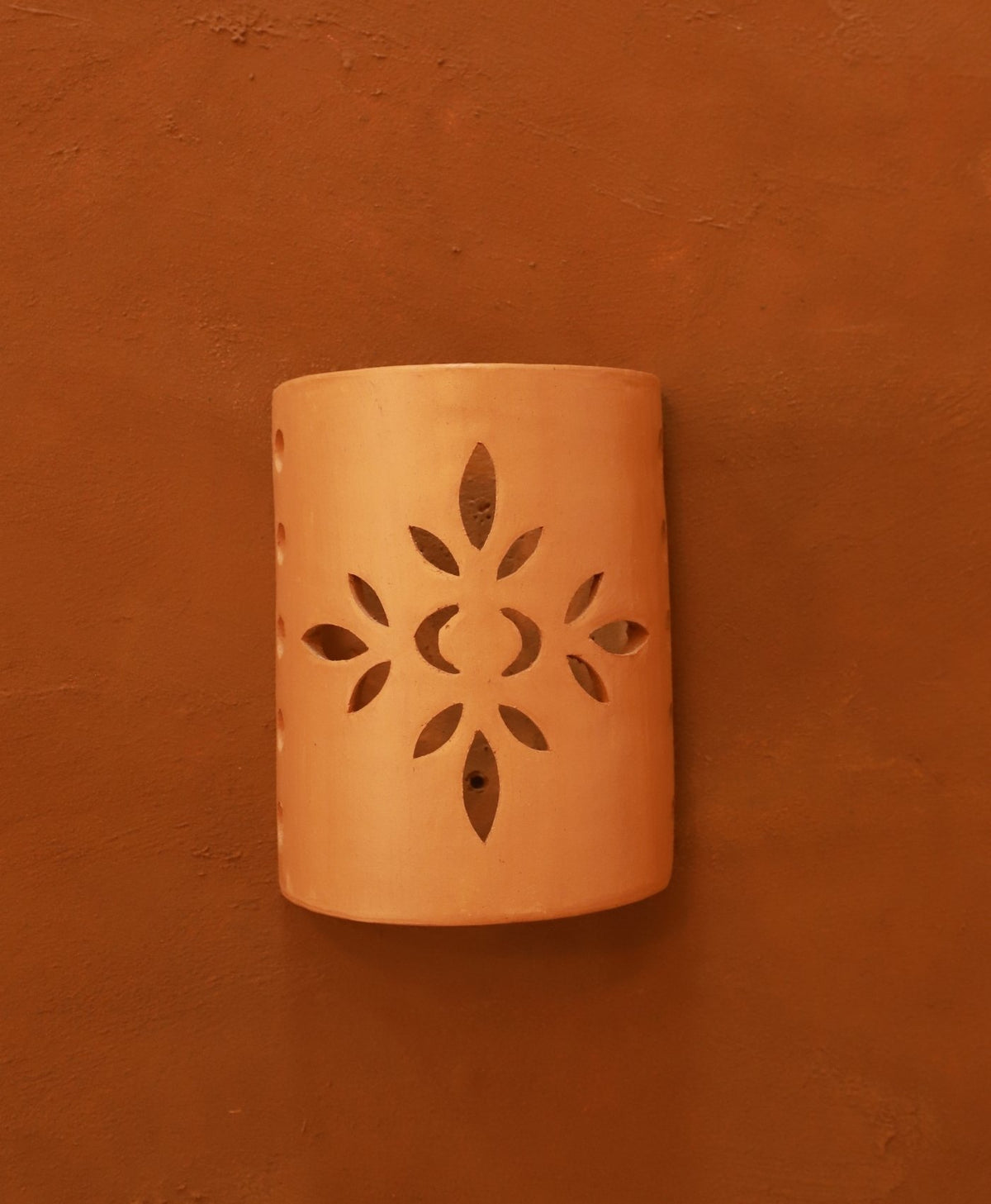 Arandela de Cerâmica Baiana Flor MOD2