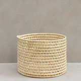 Cachepot de Palha de Carnaúba Vazado M