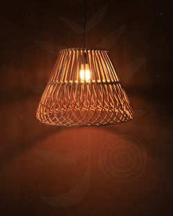 Luminária Pendente de Vime Caxambu