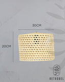 Luminária de Palha de Carnaúba Trancoso G