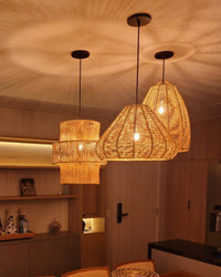 Composição de Luminárias de palha Aramada - REF18