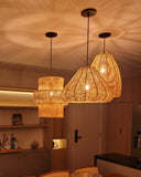 Composição de Luminárias de palha Aramada - REF18