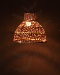 Luminária Pendente de Vime Arabutã