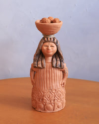 Boneca Decorativa de Cerâmica Bege MOD3