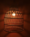 Luminária de Vime Bonete G