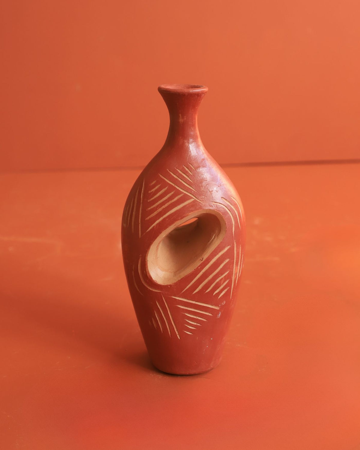 Vaso de Cerâmica Baiana Vermelho MOD2