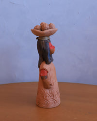 Boneca Decorativa de Cerâmica Bege MOD2