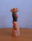 Boneca Decorativa de Cerâmica Bege MOD2