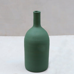 Vaso de Cerâmica Baiana Verde M - Mod 10