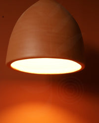Luminária Pendente de Cerâmica Baiana Tabatinga
