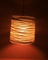 Luminária de Juta Cilindro G