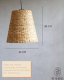 Composição de Luminárias de Palha de Taboa - REF 1