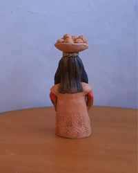 Boneca Decorativa de Cerâmica Bege MOD2