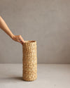 Vaso de Palha de Taboa Fino 40cm