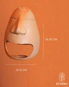 Máscara de Cerâmica Bocejo de Mesa G - KIT 4