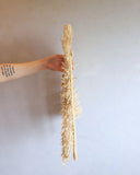 Escultura Cocar de Palha de Carnaúba Cru