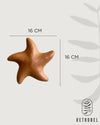 Estrela do Mar Lisa de Parede G 16cm