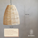 Composição de Luminárias de palha Aramada - REF18