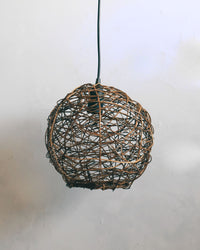 Luminária Bola de Cipó PP - 20cm