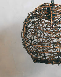 Luminária Bola de Cipó PP - 20cm