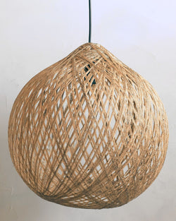 Luminária Pendente de Juta Gota G
