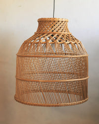 Luminária de Vime Bonete G