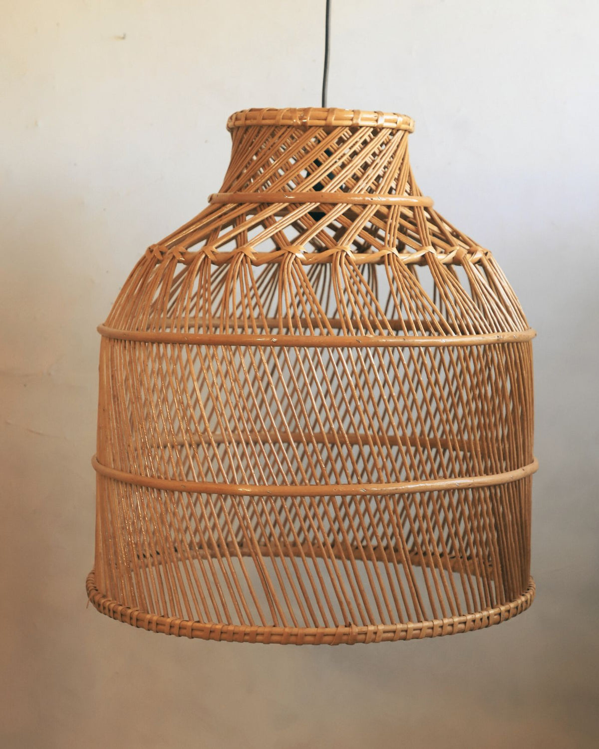 Luminária de Vime Bonete G