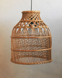 Luminária de Vime Bonete M