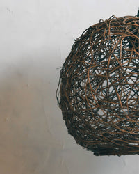 Luminária Bola de Cipó G - 35cm