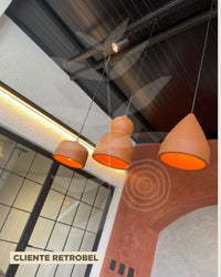 Luminária Pendente de Cerâmica Baiana Moreré G