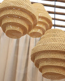 Luminária de Palha de Carnaúba Colmeia