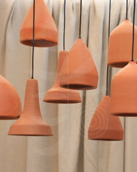Luminária Pendente de Cerâmica Baiana Trancoso