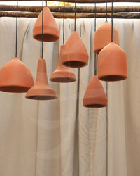 Luminária Pendente de Cerâmica Baiana Oca