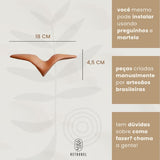 Trio de andorinha de Cerâmica