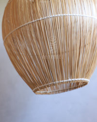 Luminária de Talo de Coqueiro Balão
